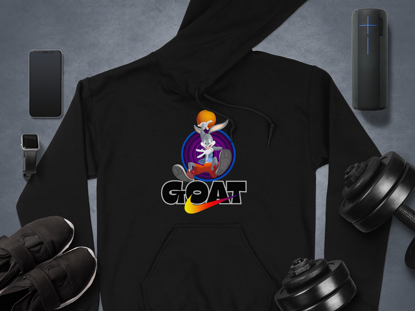 Goat Basketball Graphic Design Hoodie product