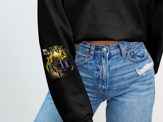 Stylish Who Dat Design Long Sleeve product