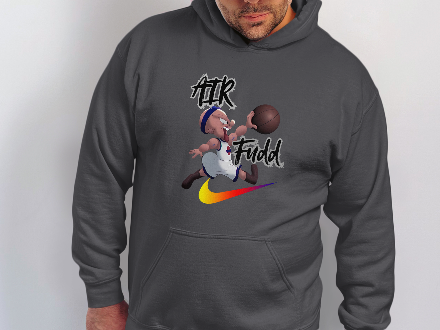 Air Fudd Basketball Printed Hoodie product