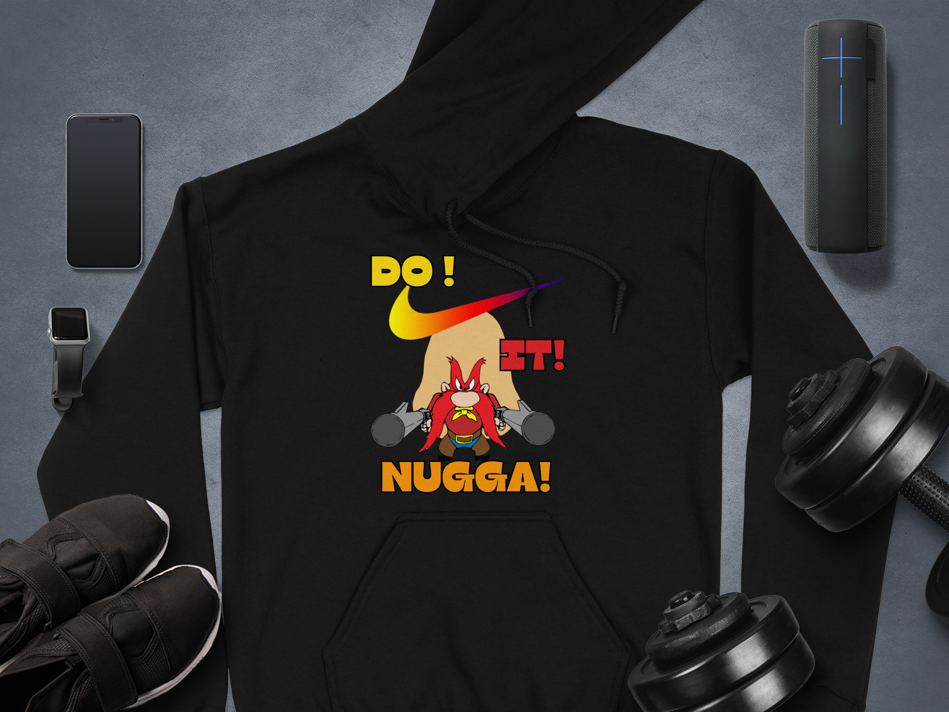 Do It Nugga Graphic Hooded Sweatshirt product type