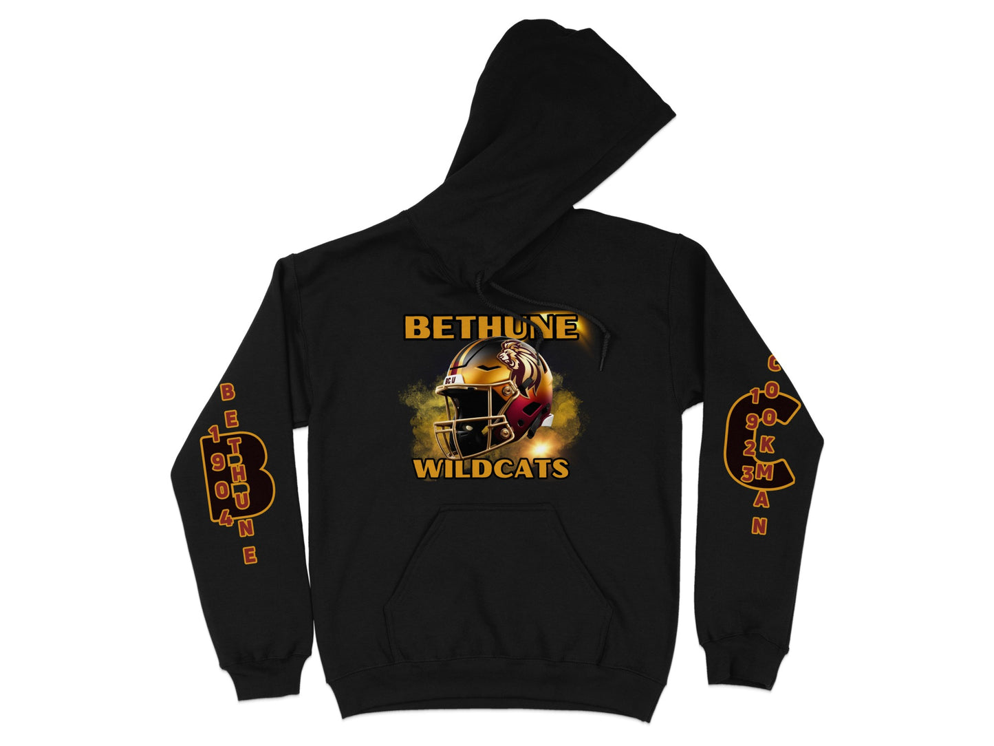 Bethune Wildcats Graphic Hoodie Sports Apparel