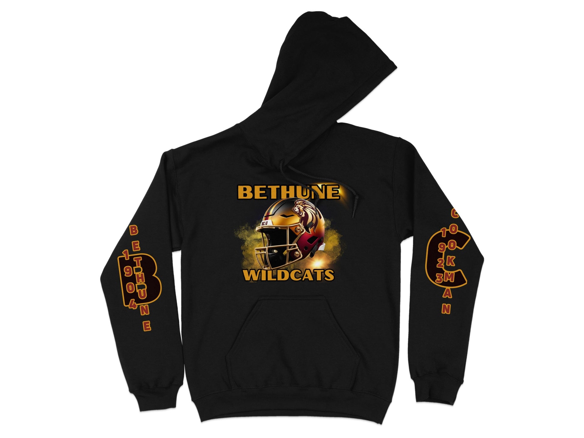 Bethune Wildcats Graphic Hoodie Sports Apparel