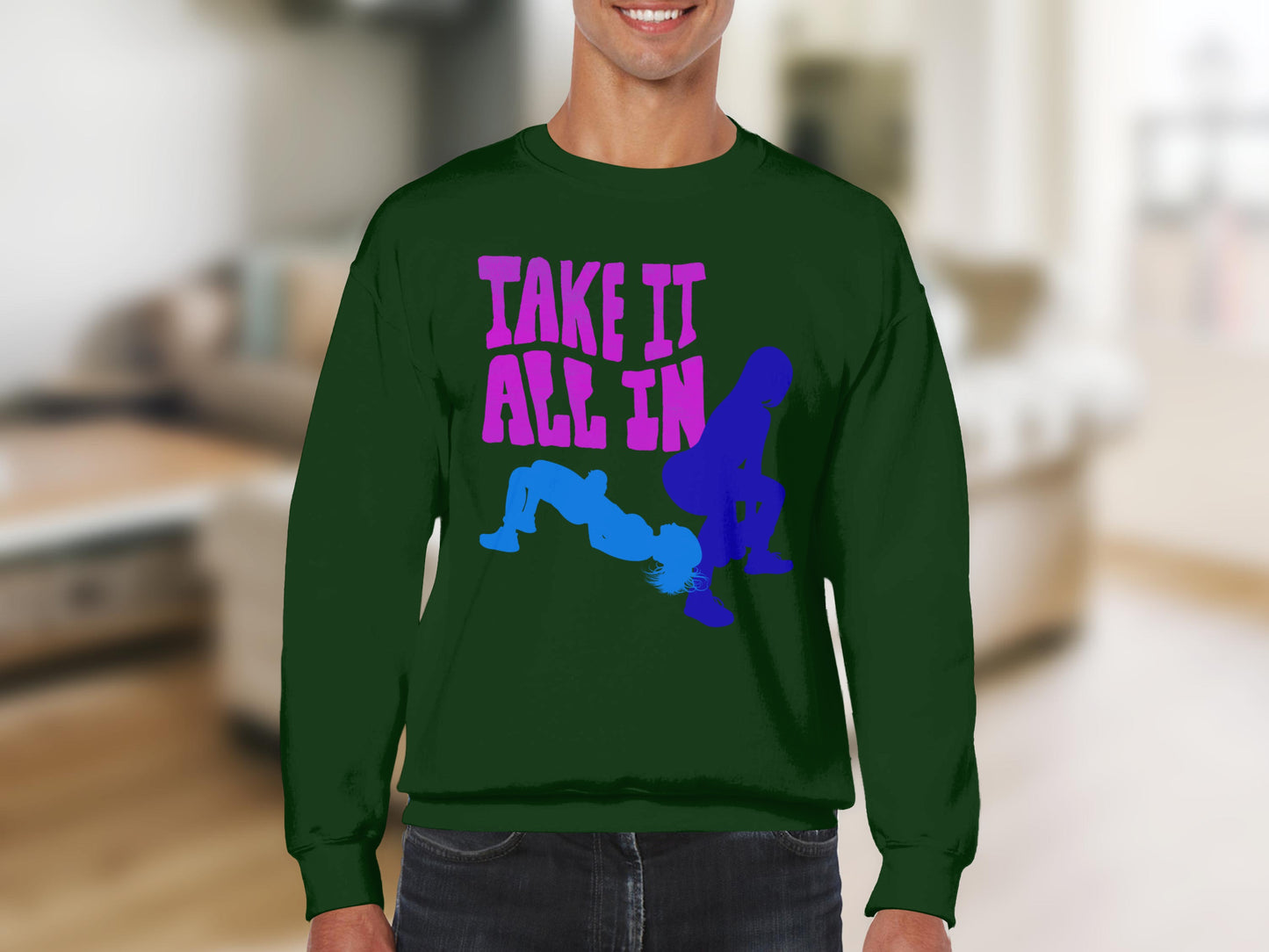 Take It All In Graphic Sweatshirt