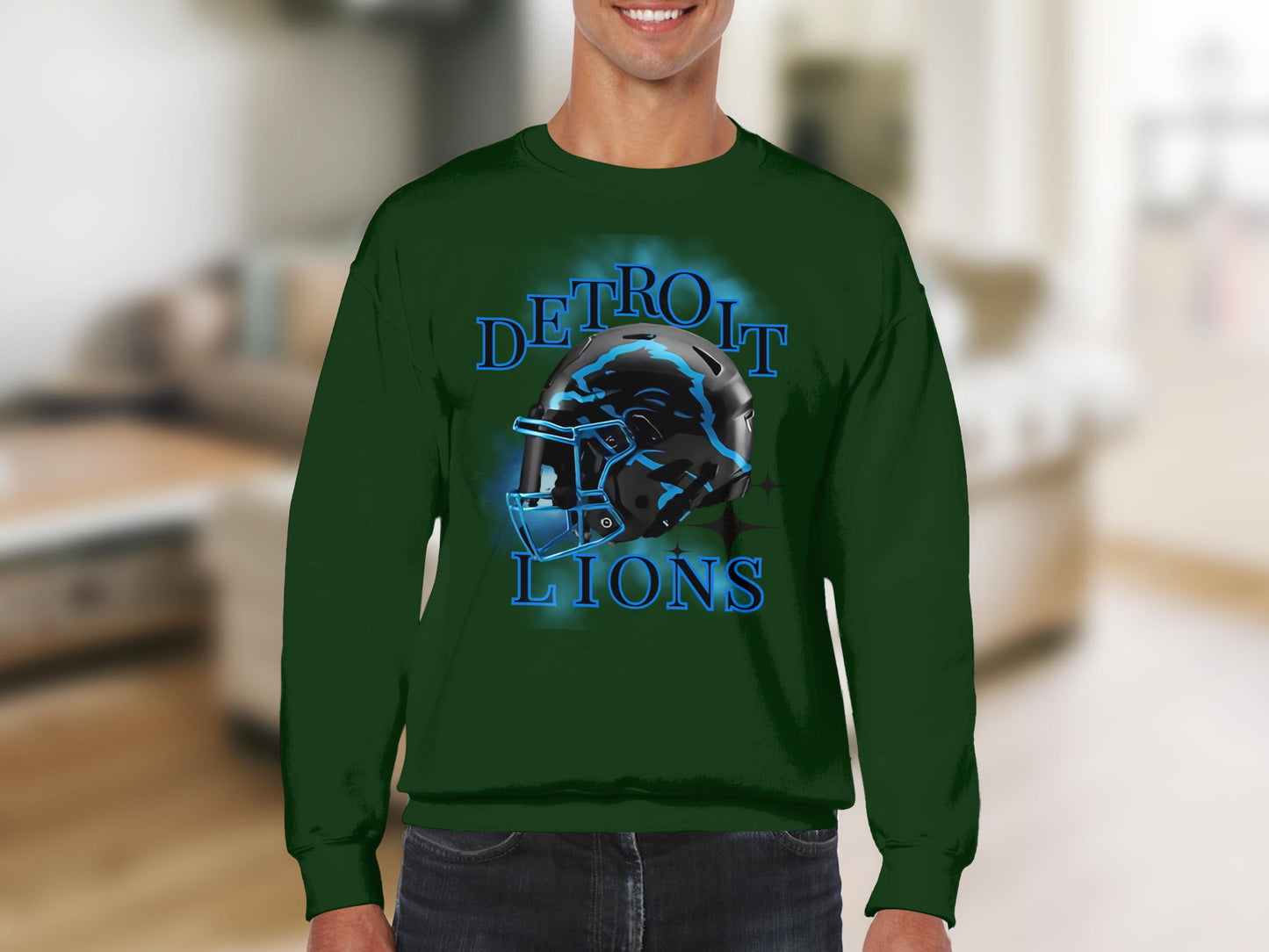 Detroit Lions Athletic Sweatshirt for Men