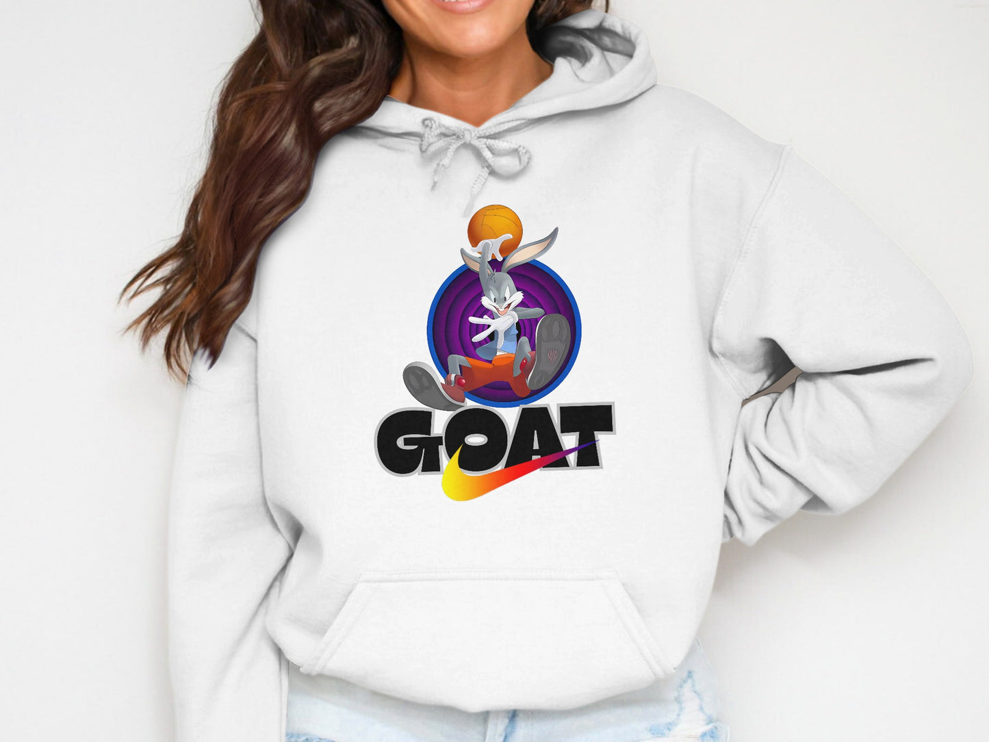 Cartoon Themed Goat Hoodie Comfortable and Trendy product type