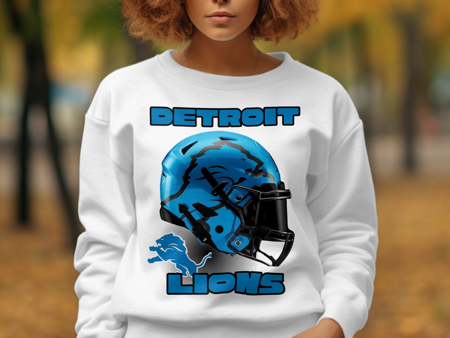 Detroit Lions Football Team Sweatshirt
