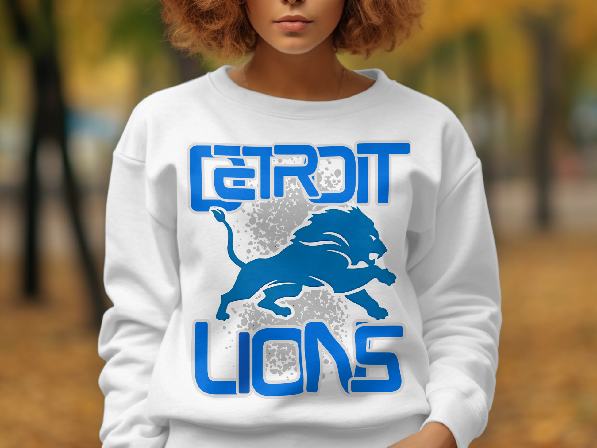 Detroit Lions Athletic Crewneck Sweater Sportswear