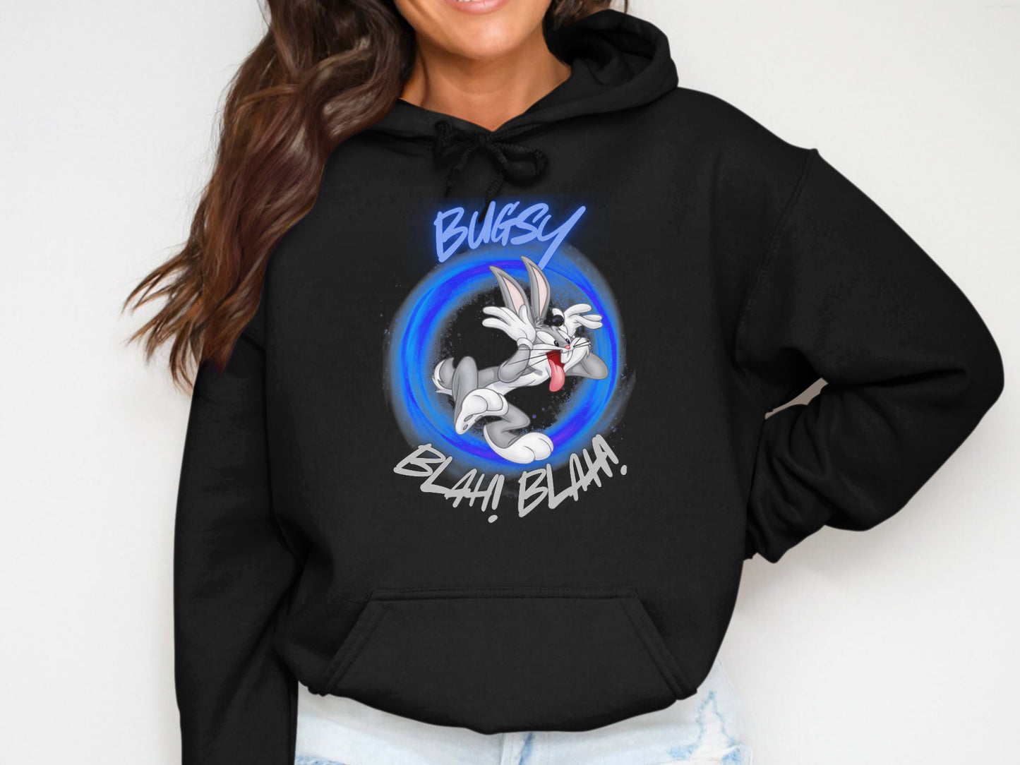 Bugs Bunny Blah Blah Graphic Hoodie product type